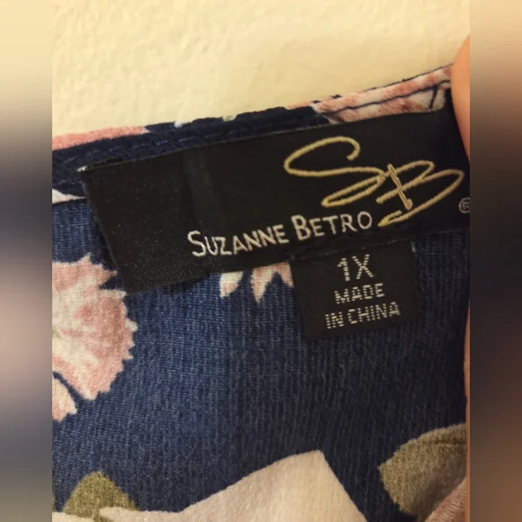 Suzanne Betro Floral Shift Dress - Picture 7 of 7